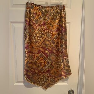 Vintage Made in Canada 🇨🇦 Floral/Paisley Print Skirt